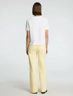 Kvinnor Selected Jeans|SLFALICE-CORA HW DENIM WIDE JEANS - Vida byxor