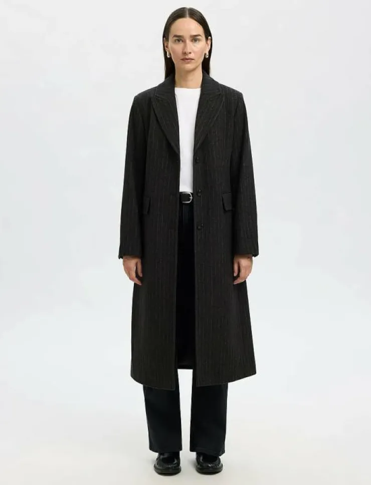 Selected SLFALLY WOOL BLEND COAT #S - Ullkappor|Kvinnor Jackor & Kappor