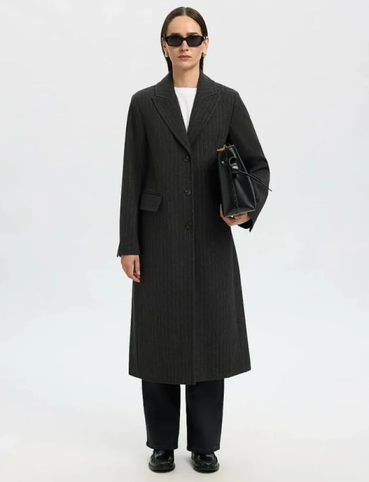 Selected SLFALLY WOOL BLEND COAT #S - Ullkappor|Kvinnor Jackor & Kappor