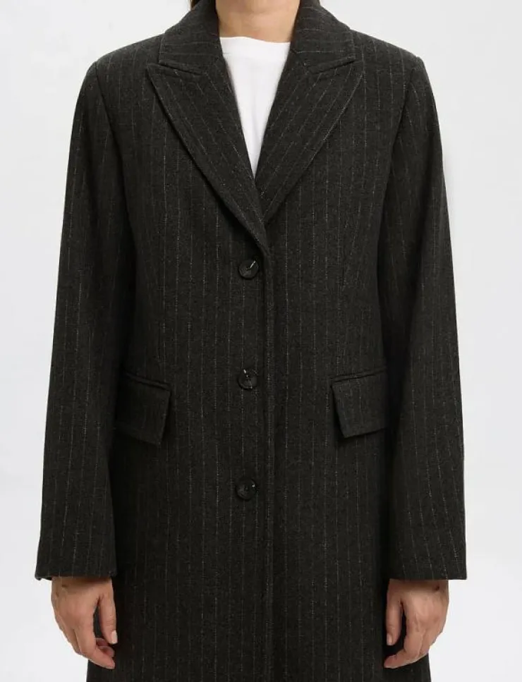 Selected SLFALLY WOOL BLEND COAT #S - Ullkappor|Kvinnor Jackor & Kappor