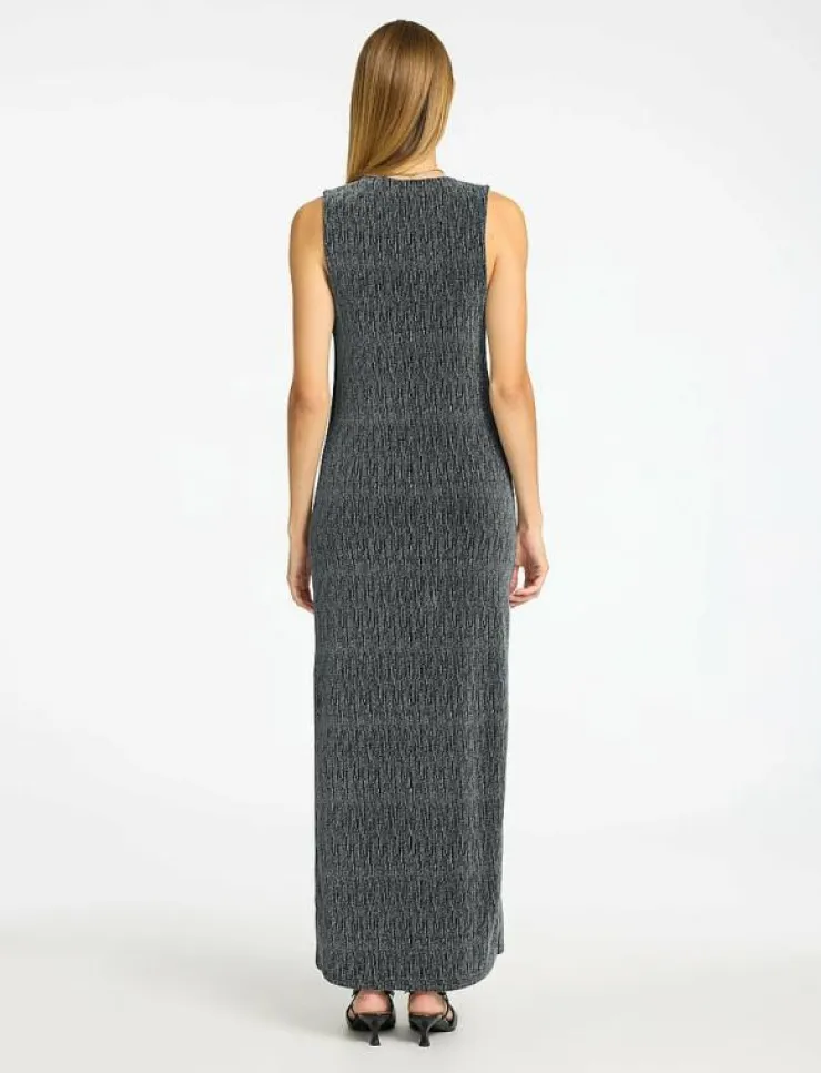 Kvinnor Selected Klänningar|SLFANITA TWISTED ANKLE DRESS - Midiklänningar