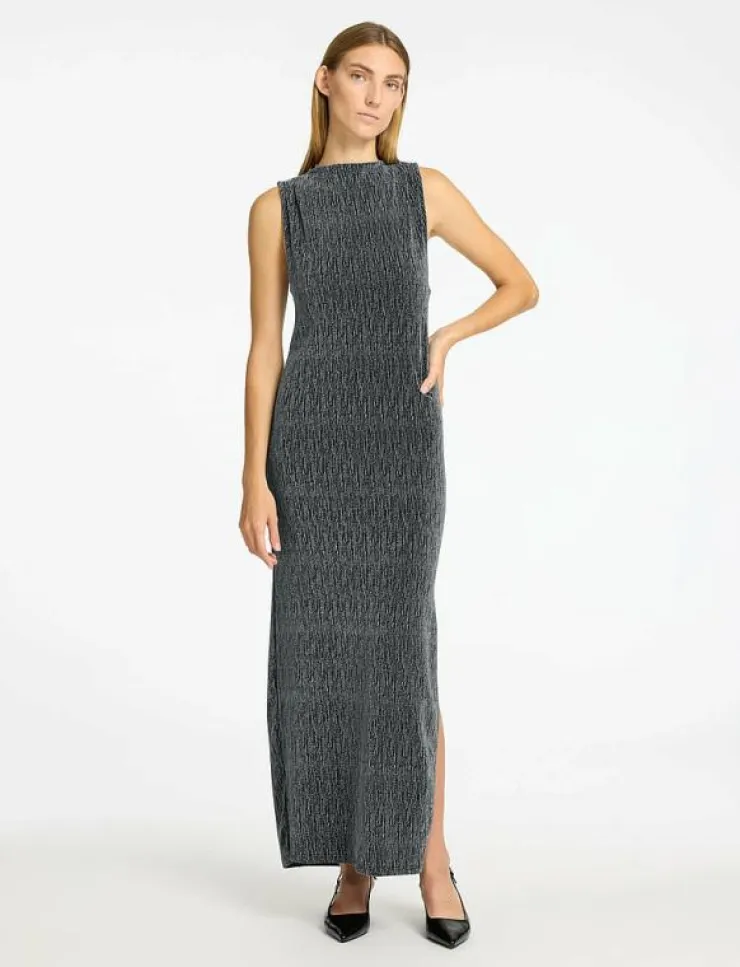 Kvinnor Selected Klänningar|SLFANITA TWISTED ANKLE DRESS - Midiklänningar
