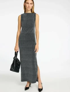 Kvinnor Selected Klänningar|SLFANITA TWISTED ANKLE DRESS - Midiklänningar
