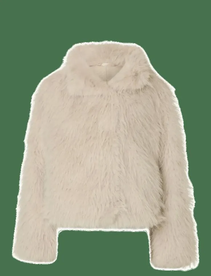 Kvinnor Selected Jackor & Kappor|SLFBREA JACKET #S - Fuskpäls
