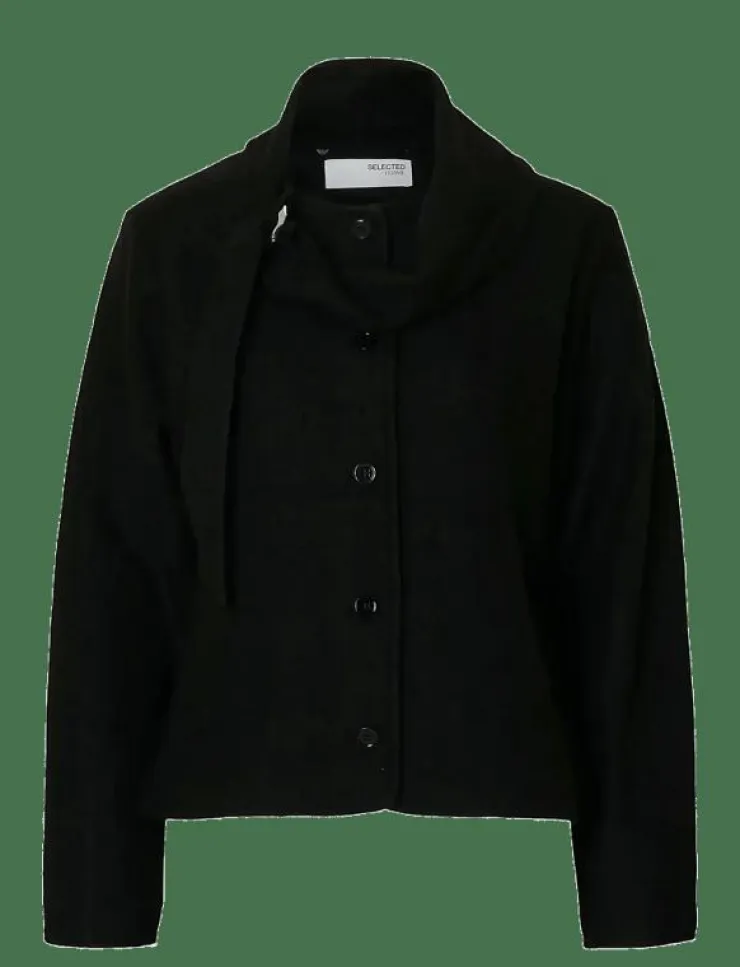 Kvinnor Selected Jackor & Kappor|SLFDARLA LS KNIT JACKET - Ulljackor