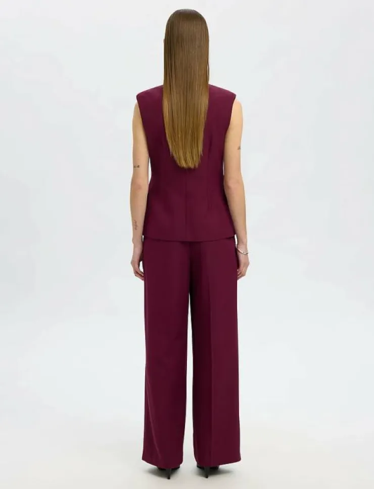Selected SLFFEDORA VEST - Vadderade västar|Kvinnor Västar