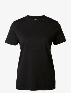 Kvinnor Selected Kläder|SLFMY PERFECT SS TEE BOX CUT B NOOS - T-shirts