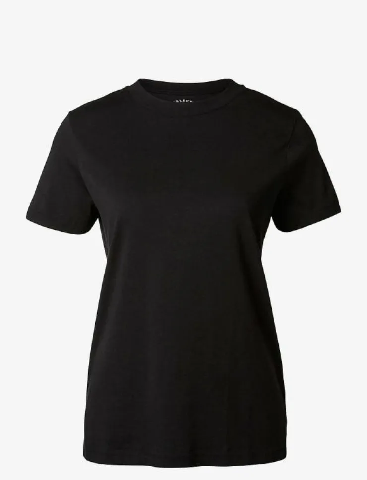 Kvinnor Selected Kläder|SLFMY PERFECT SS TEE BOX CUT B NOOS - T-shirts