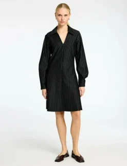 Kvinnor Selected Klänningar|SLFPENNIE LS SHORT DRESS - Korta klänningar