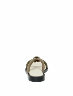 Kvinnor Selected Sandaler|SLFSARA PADDED SUEDE SLIDER - Sandaler