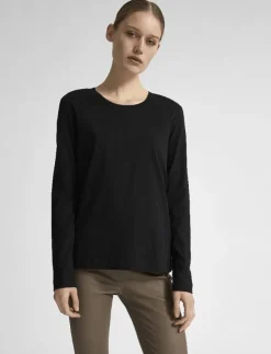 Selected SLFSTANDARD LS TEE NOOS - Långärmade toppar|Kvinnor Kläder