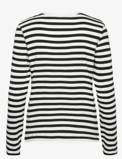 Kvinnor Selected Kläder|T-Shirts & Toppar|SLFSTANDARD LS TEE STR NOOS - Långärmade toppar