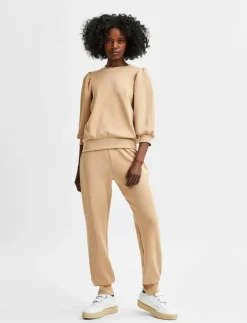 Selected SLFTENNY HW SWEAT PANT - Sweatpants|Kvinnor Mjukisbyxor