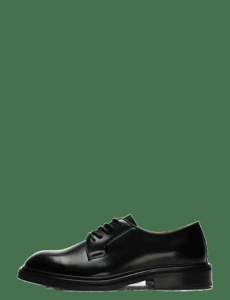 Selected SLHCARTER LEATHER BLUCHER SHOE - Snörskor| Finskor