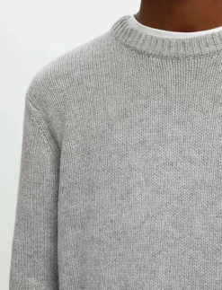 Selected SLHCODY LS KNIT RELAXED CREW NECK NOOS - Rundhalsad| Stickat