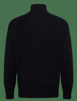 Selected SLHDRY LS KNIT RELAXED FULL ZIP COLLAR - Full Zip tröjor| Stickat