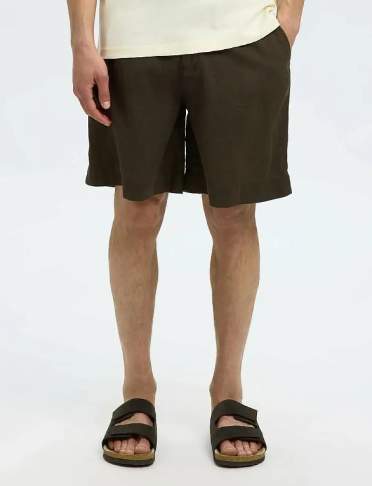 Selected Shorts|SLHLOOSE-MAGNUS SUN STRING SHORTS - Linneshorts