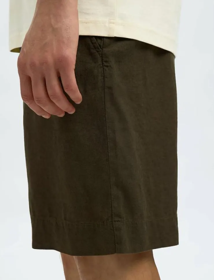 Selected Shorts|SLHLOOSE-MAGNUS SUN STRING SHORTS - Linneshorts
