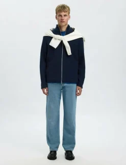 Selected Stickat|SLHNEALY LS KNIT FULL ZIP CARDIGAN - Full Zip tröjor
