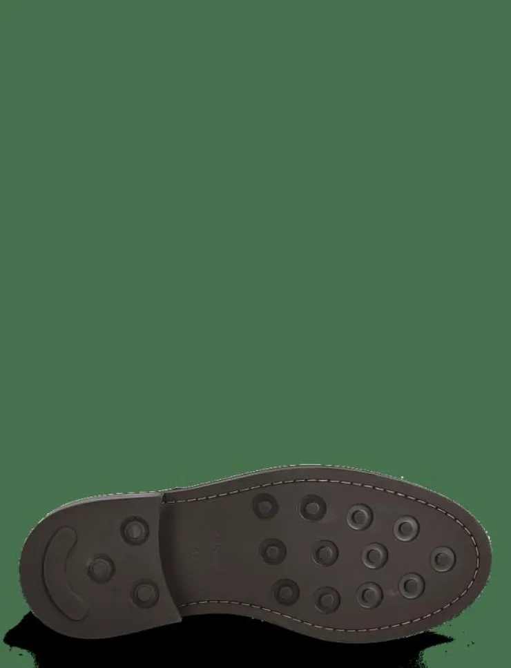 Selected Finskor|SLHOTIS LEATHER TOE-CAP SHOE - Derbyskor