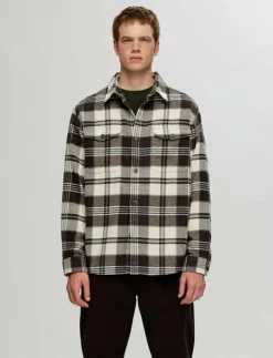 Selected Overshirts|SLHRLXPABLO WOOL BLEND OVERSHIRT - Rutiga skjortor