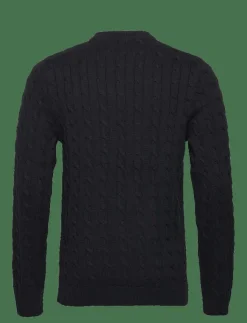 Selected SLHRYAN STRUCTURE CREW NECK - Rundhalsad| Stickat