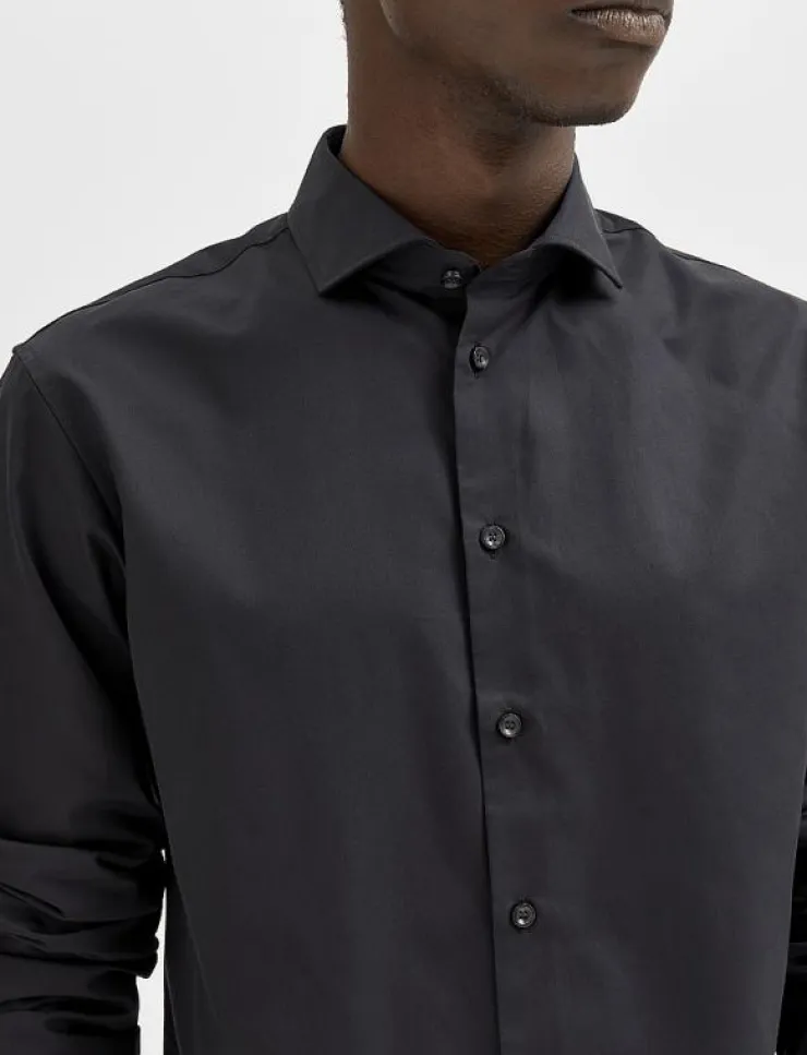 Selected SLHSLIMETHAN SHIRT LS CUT AWAY - Business skjortor| Skjortor