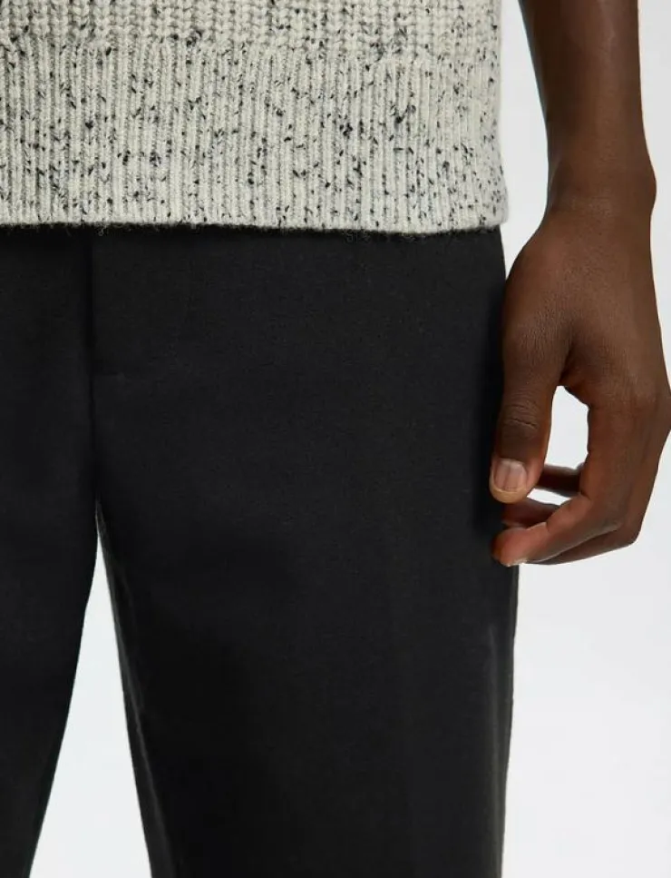 Selected Byxor|SLH196-STRAIGHT TERRY WOOL BLND PNT NOOS - Casual byxor