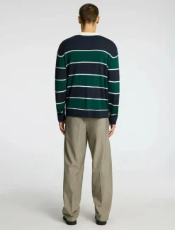 Selected Pikéer|SLHTRAY LS KNIT MERINO RELAXED POLO - Långärmade pikéer
