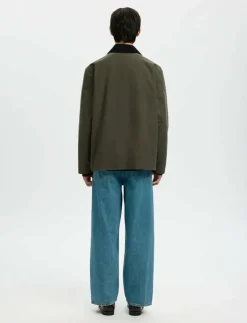 Selected SLHWALTER WAXED COTTON 2.0 JKT NOOS - Tunna jackor| Overshirts