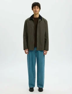 Selected SLHWALTER WAXED COTTON 2.0 JKT NOOS - Tunna jackor| Overshirts