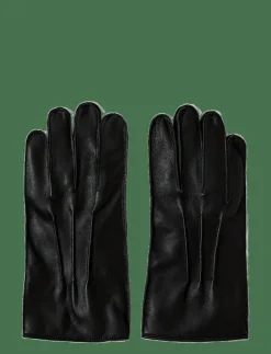 Selected Handskar|SLHZAIN LEATHER GLOVES - Fingervantar