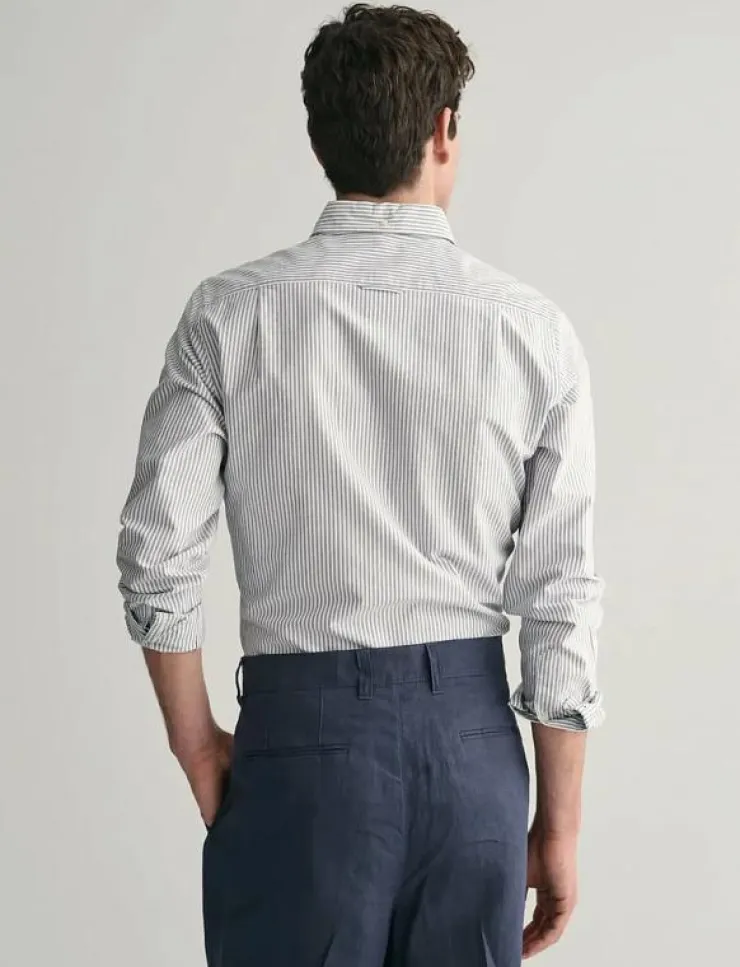 GANT Skjortor|SLIM CLASSIC OXFORD STRIPE SHIRT - Randiga skjortor