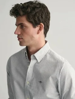 GANT Skjortor|SLIM CLASSIC OXFORD STRIPE SHIRT - Randiga skjortor