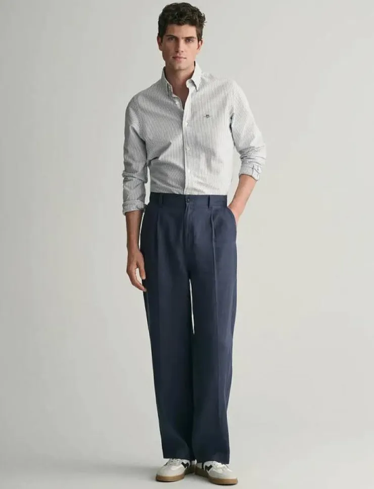 GANT Skjortor|SLIM CLASSIC OXFORD STRIPE SHIRT - Randiga skjortor