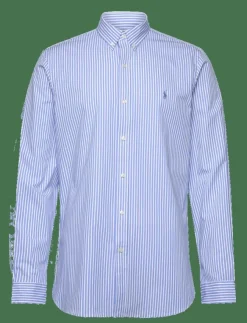 Polo Ralph Lauren Slim Fit Striped Stretch Poplin Shirt - Randiga skjortor| Skjortor