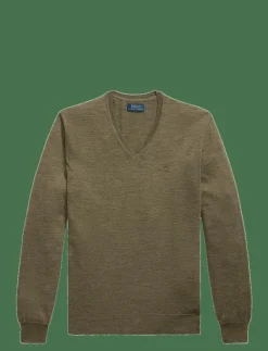 Polo Ralph Lauren Slim Fit Washable Wool V-Neck Sweater - V-ringat| Stickat