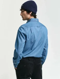 GANT SLIM INDIGO BD - Jeansskjortor| Skjortor