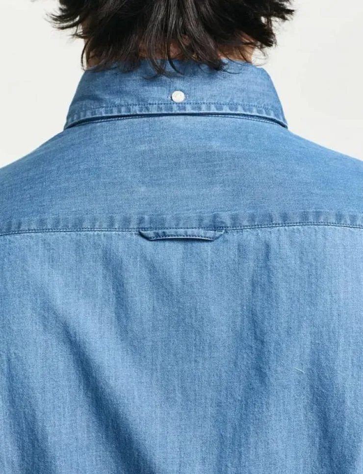 GANT SLIM INDIGO BD - Jeansskjortor| Skjortor