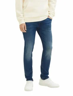 Tom Tailor slim PIERS blue soft stretch - Slim jeans| Kläder