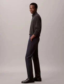 Calvin Klein SLIM SATEEN CHINO TROUSER - Chinos| Byxor