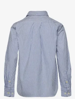 Barn Ralph Lauren Kids Överdelar|Slim Striped Oxford Shirt - Långärmad skjorta