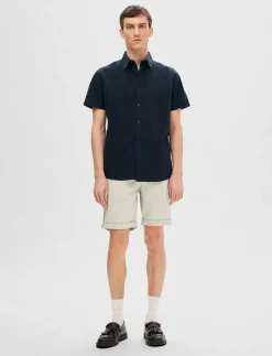 Selected SLMSLIM-LUTON MILES FLEX SHORTS NOOS - Chinos shorts| Shorts