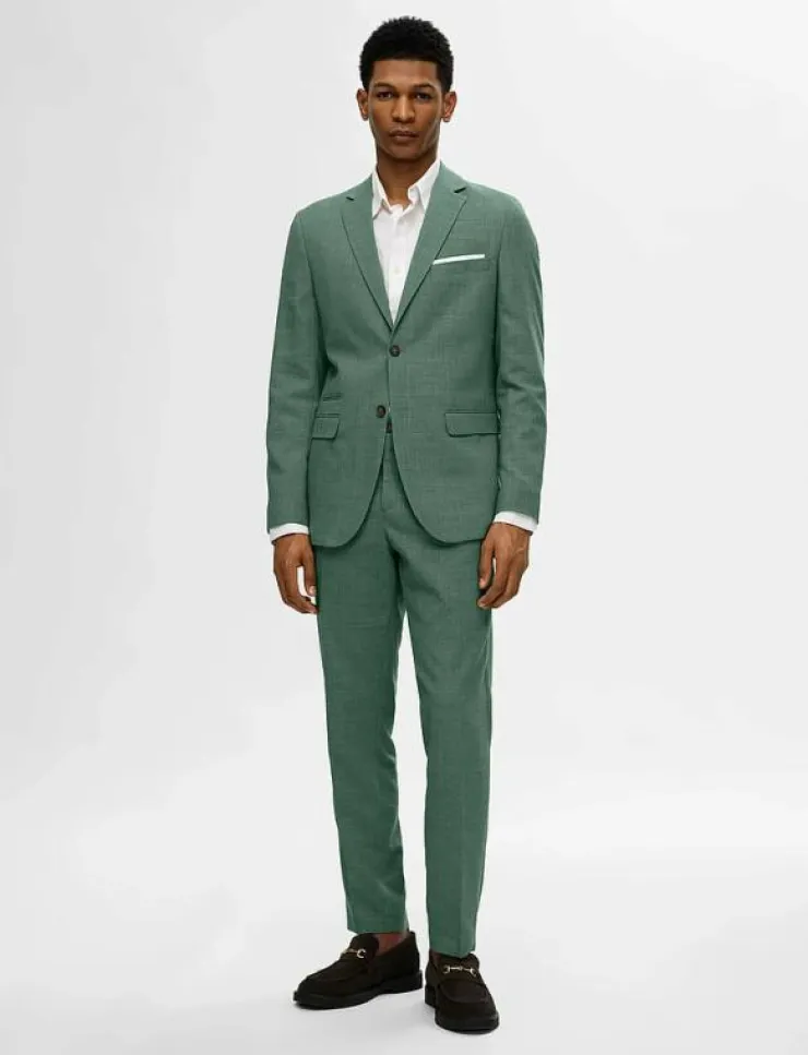 Selected Kostymer & Kavajer|SLMSLIM-OASIS LINEN BLZ NOOS - Enkelknäppta kavajer