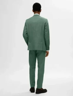 Selected Kostymer & Kavajer|SLMSLIM-OASIS LINEN BLZ NOOS - Enkelknäppta kavajer