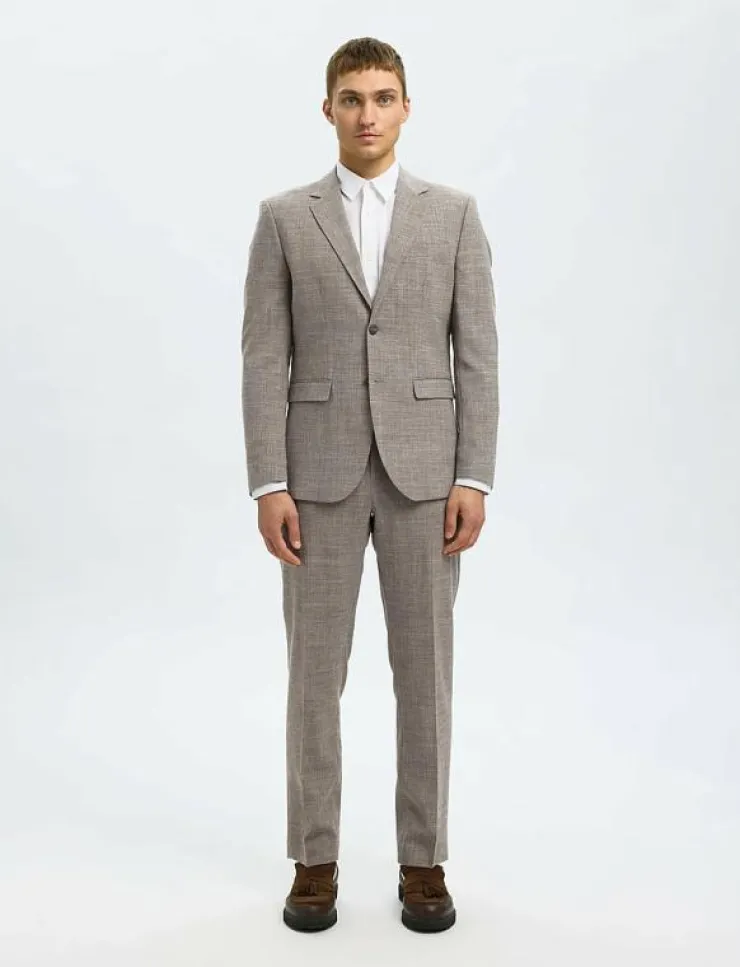 Selected SLMSLIM-OASIS LINEN TRS NOOS - Linnebyxor| Byxor
