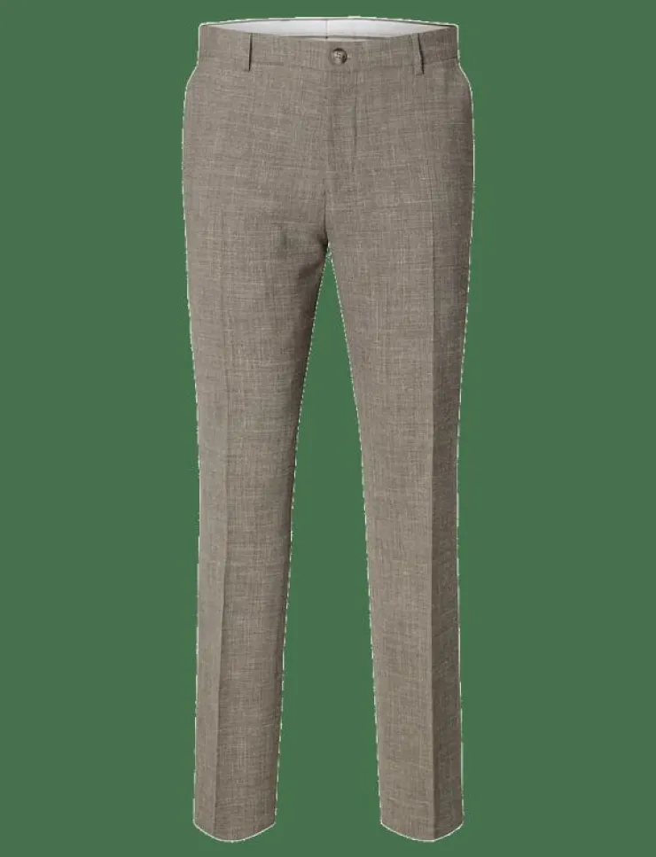 Selected SLMSLIM-OASIS LINEN TRS NOOS - Linnebyxor| Byxor