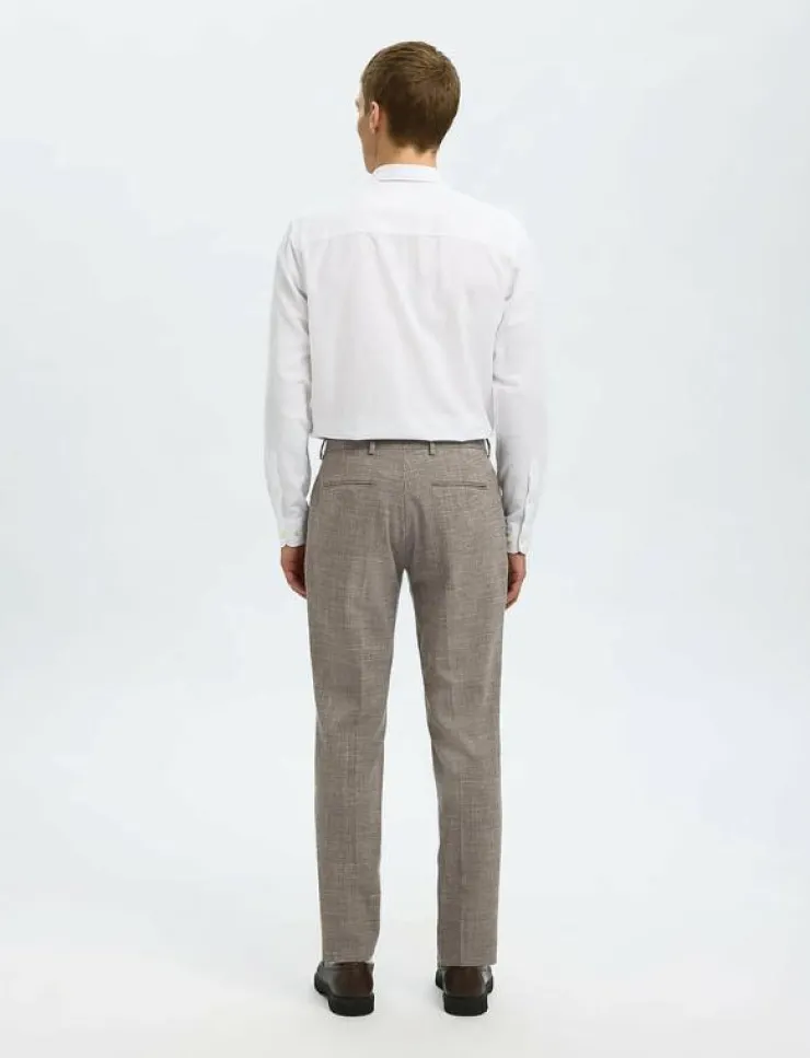 Selected SLMSLIM-OASIS LINEN TRS NOOS - Linnebyxor| Byxor