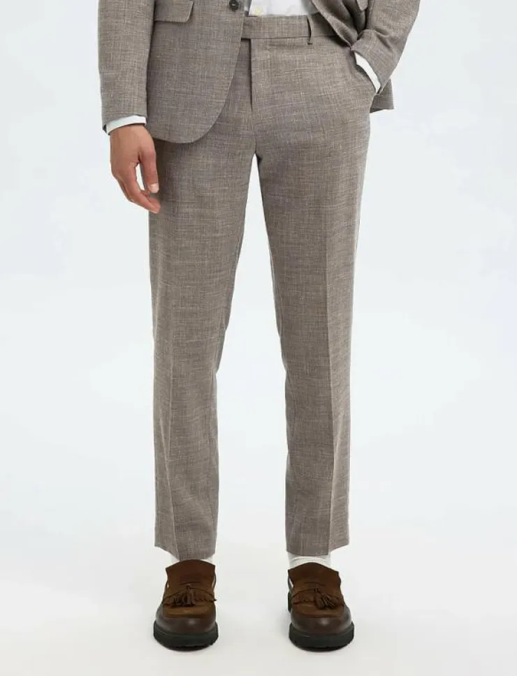 Selected SLMSLIM-OASIS LINEN TRS NOOS - Linnebyxor| Byxor