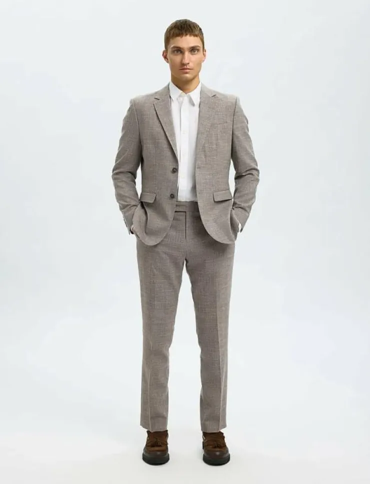 Selected SLMSLIM-OASIS LINEN TRS NOOS - Linnebyxor| Byxor